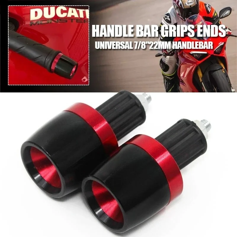 Ducati CNC Aluminum Handlebar Grip End Caps for Monster 696 796 821 & Panigale 848 899 959 1199 1299 Motorcycle Accessories
Ducati CNC Aluminum Handlebar Grip End Caps for Monster 696 796 821 & Panigale 848 899 959 1199 1299 Motorcycle Accessories