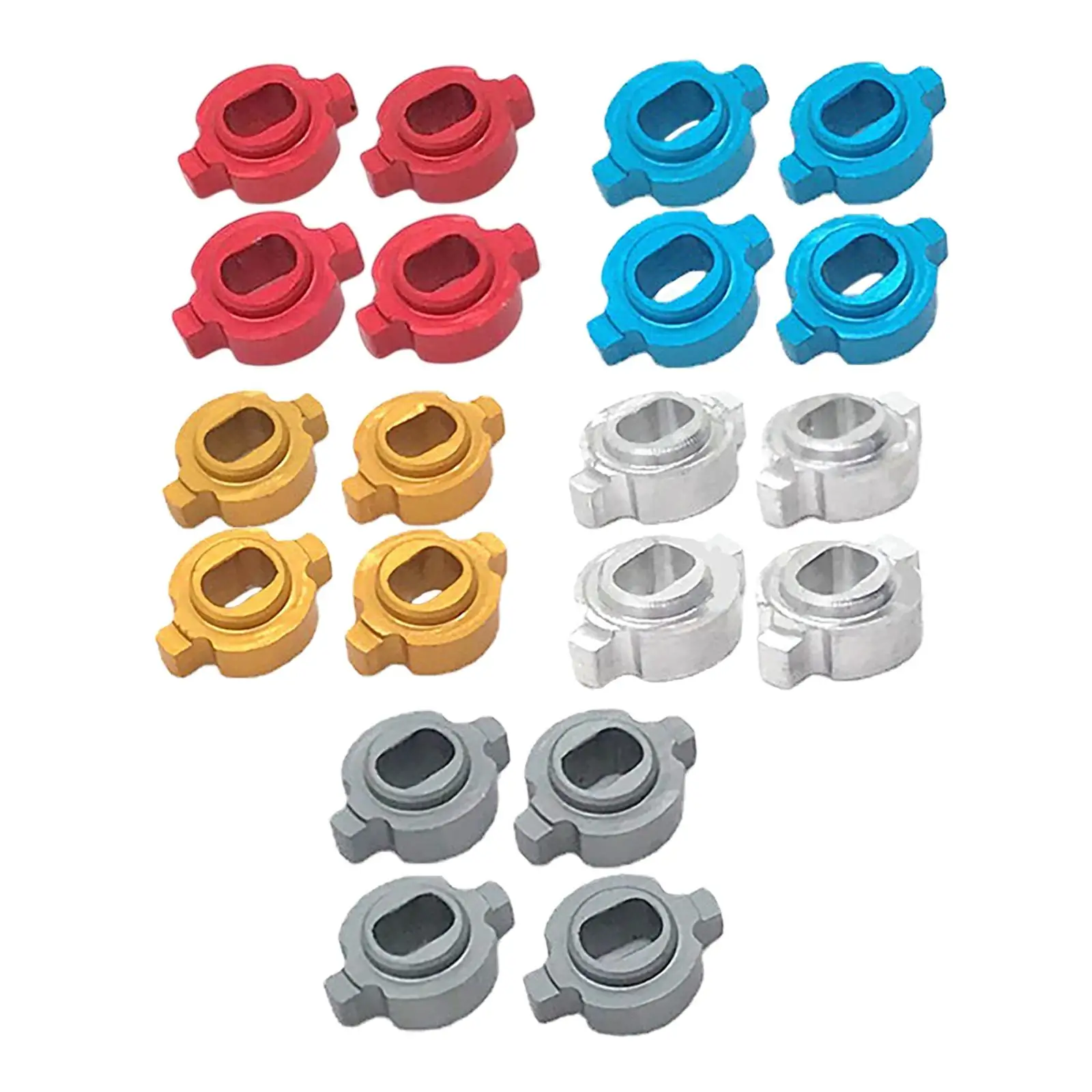 Pack of 4 Coupling Conversion Adapter for 1/28 RC Car Replacement
Pack of 4 Coupling Conversion Adapter for 1/28 RC Car Replacement