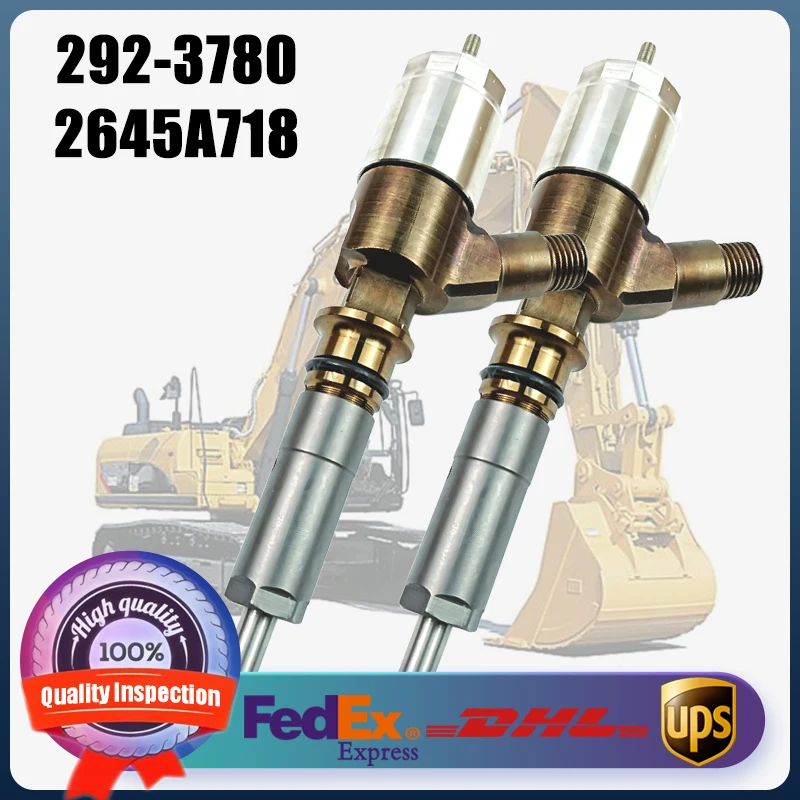 292-3780 2923780 2645A718 New Diesel Common Rail Fuel Injector for Caterpillar CAT C4.4 C6.6 924H M315D M316D M318D M322D
292-3780 2923780 2645A718 New Diesel Common Rail Fuel Injector for Caterpillar CAT C4.4 C6.6 924H M315D M316D M318D M322D