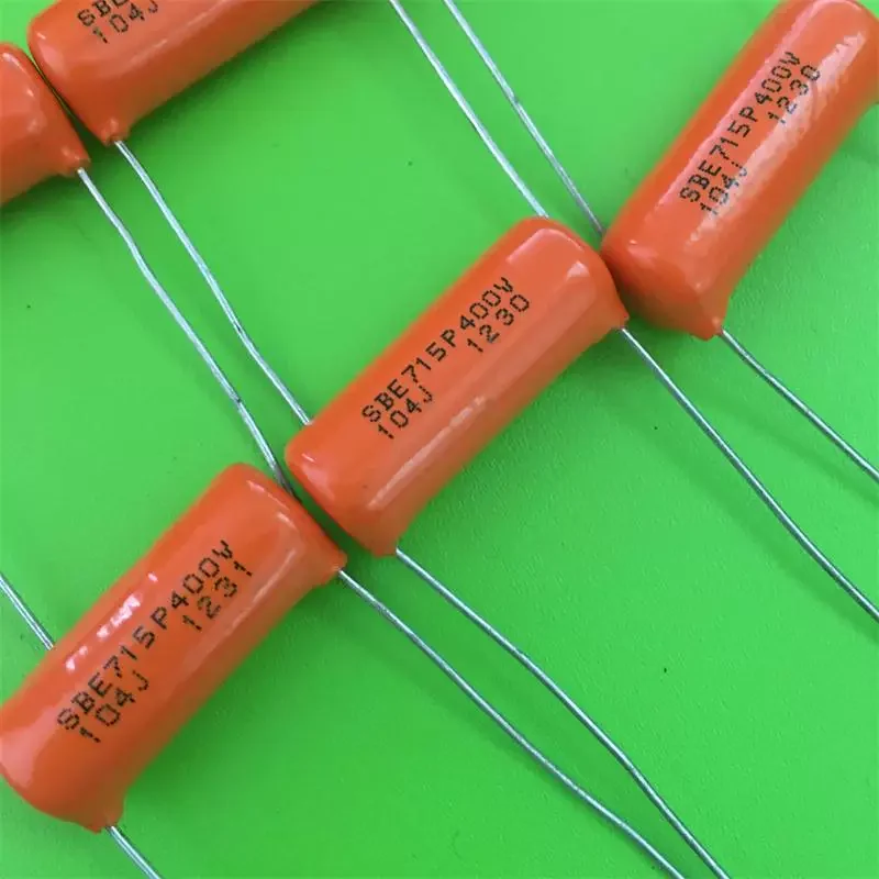 10pcs SBE Sprague 715P 400v 0.1uf 104j MKP high-precision thin film capacitor from the United States
10pcs SBE Sprague 715P 400v 0.1uf 104j MKP high-precision thin film capacitor from the United States