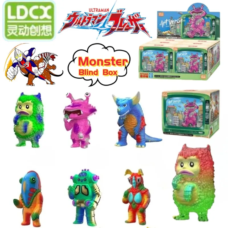 LDCX Genuine Ultraman Pigmon Gomora Kanegon Zetton Cute Hand-made Blind Box Desktop Decorative Model Ornaments Gift Wholesale
LDCX Genuine Ultraman Pigmon Gomora Kanegon Zetton Cute Hand-made Blind Box Desktop Decorative Model Ornaments Gift Wholesale