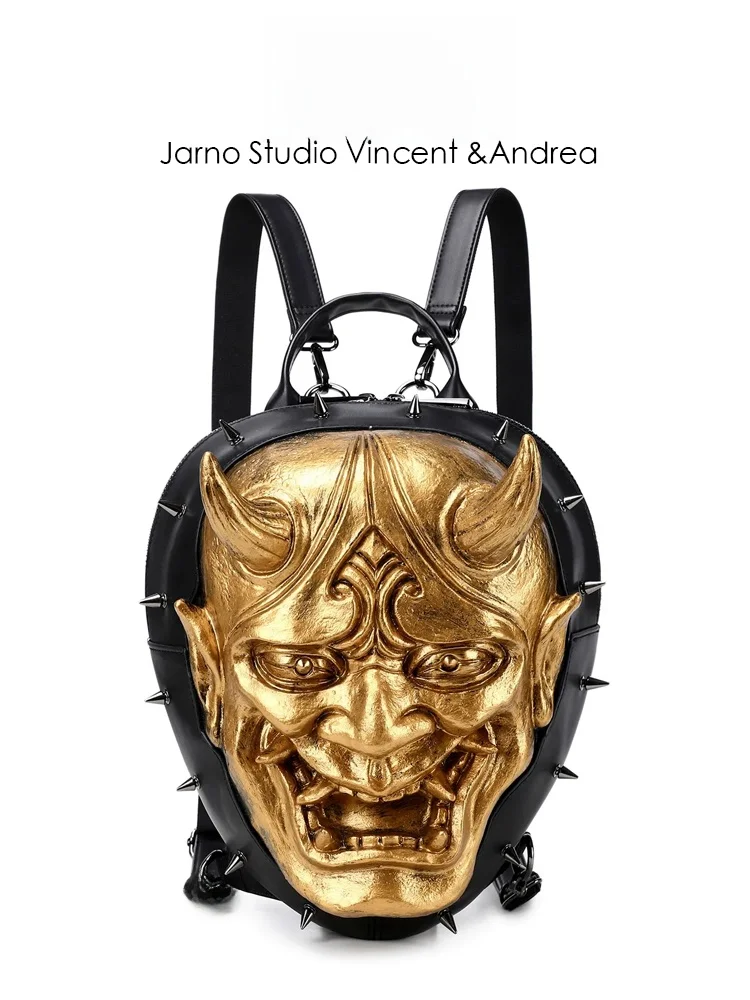 2026 New Punk Rivet Ghost Mask Unisex Double Shoulder Bag Street Style Cool Trendy Backpack for Men And Women
2026 New Punk Rivet Ghost Mask Unisex Double Shoulder Bag Street Style Cool Trendy Backpack for Men And Women
