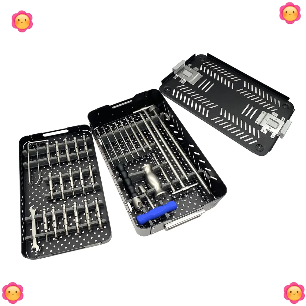Broken Screw Removal Surgical Instrument Set II for Intramedullary Nail Removal Tools
Broken Screw Removal Surgical Instrument Set II for Intramedullary Nail Removal Tools