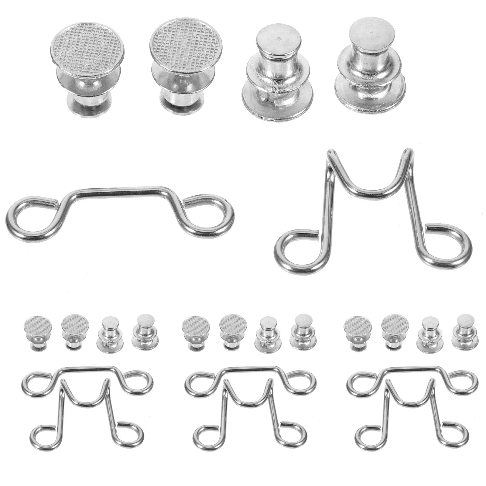 4pc Stainless Steel No Sew Pant Waist Tightener For Jeans Adjustable Waist Buckle Clip Reusable Pants Button Tool Fastener
4pc Stainless Steel No Sew Pant Waist Tightener For Jeans Adjustable Waist Buckle Clip Reusable Pants Button Tool Fastener