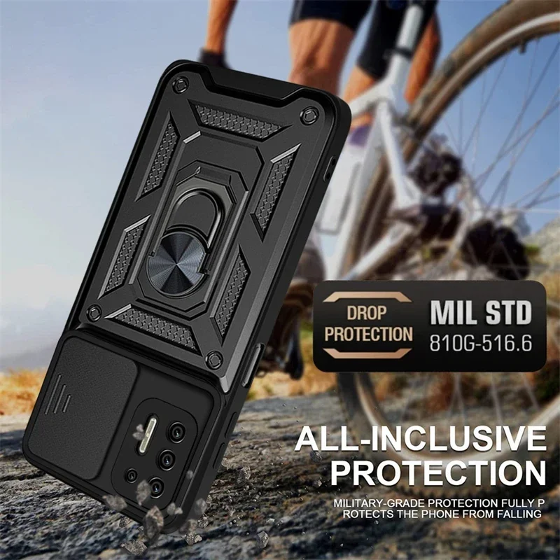 For Motorola Moto G22 G23 G24 G30 G32 G34 G35 G04 G05 G10 G13 G15 G20 Cases Push Pull Camera Armor Phone Case Holder Back Cover
For Motorola Moto G22 G23 G24 G30 G32 G34 G35 G04 G05 G10 G13 G15 G20 Cases Push Pull Camera Armor Phone Case Holder Back Cover