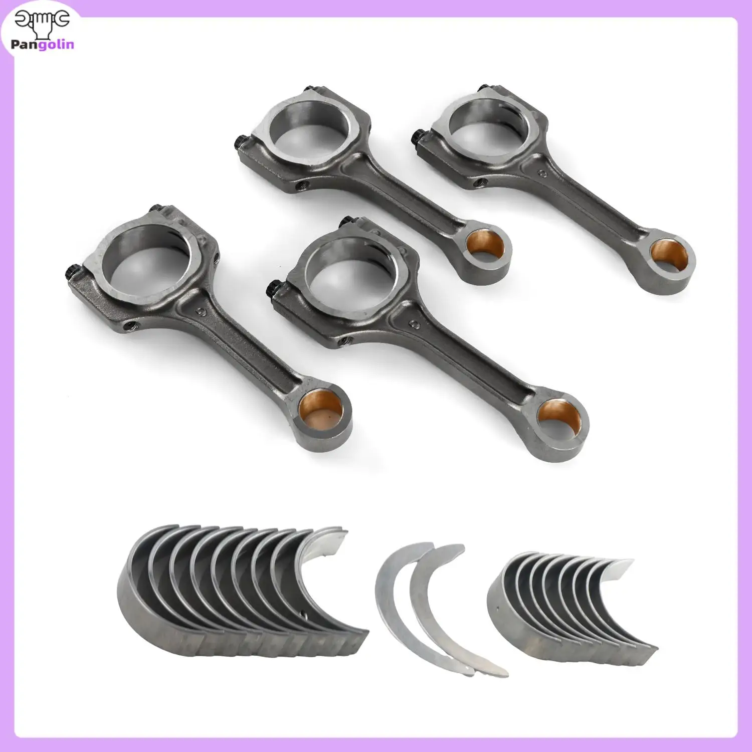 4pcs G4KJ Engine Connecting Rod & Connect Rod & Thrust Bearing For 2011-2020 Kia Sorento Optima Hyundai Sonata 2.4L 23410-2G511
4pcs G4KJ Engine Connecting Rod & Connect Rod & Thrust Bearing For 2011-2020 Kia Sorento Optima Hyundai Sonata 2.4L 23410-2G511