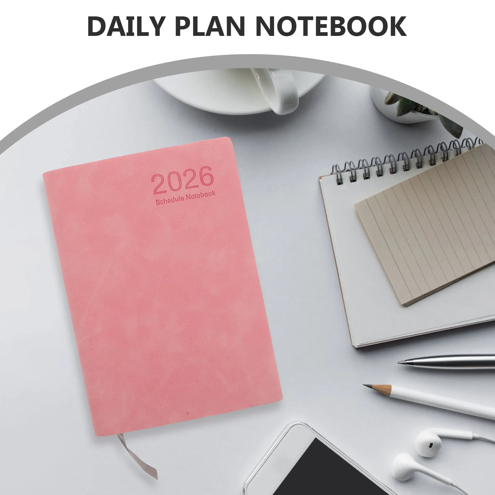 Daily Planner Notebook 2026 A5 Minimalist Appointment Book to-Do List Planner Student Office Schedule Organizer
Daily Planner Notebook 2026 A5 Minimalist Appointment Book to-Do List Planner Student Office Schedule Organizer