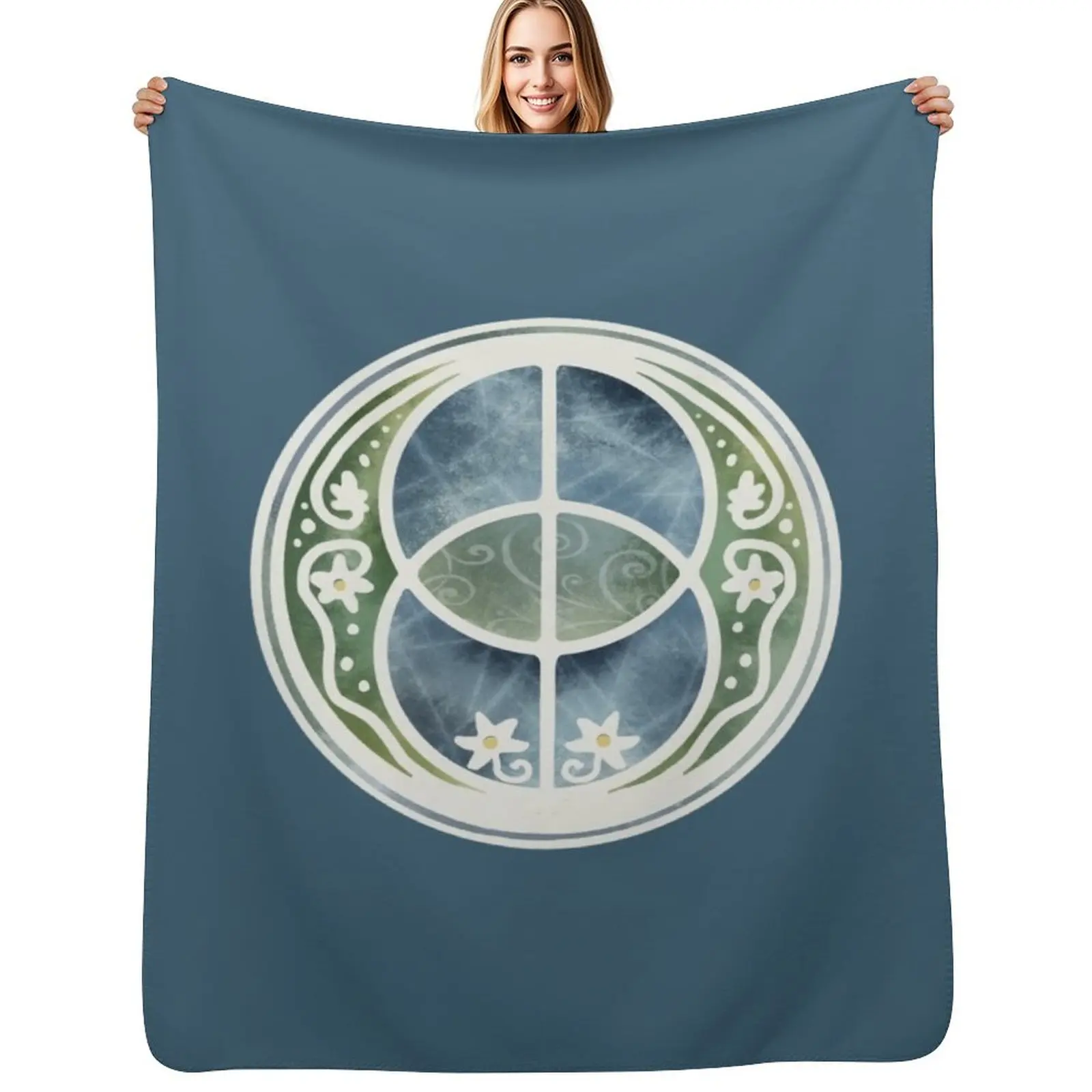 Chalice Well (land&sea) Throw Blanket Portable Lightweight Blanket for Travel Camping
Chalice Well (land&sea) Throw Blanket Portable Lightweight Blanket for Travel Camping