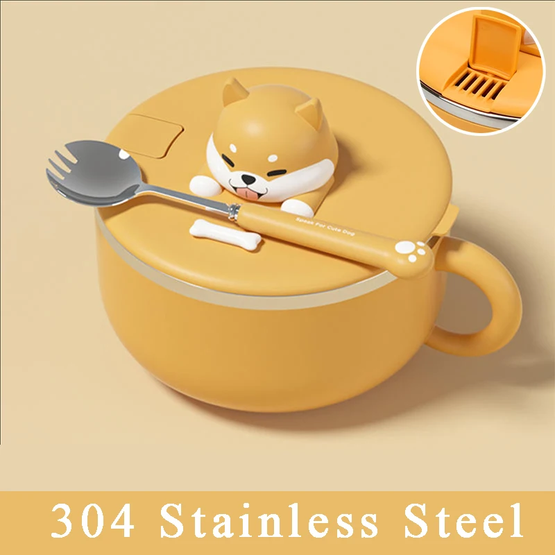 1200ml Stainless Steel Lunch Box Insulated Ramen Bowl with Drain Lid Instant Food Bento Box with Spoon Kitchen Tableware
1200ml Stainless Steel Lunch Box Insulated Ramen Bowl with Drain Lid Instant Food Bento Box with Spoon Kitchen Tableware
