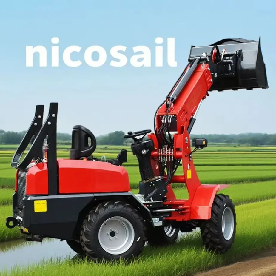 Customized small telescopic arm front-end wheel loader for earthmoving machinery with the strongest engine for sale
Customized small telescopic arm front-end wheel loader for earthmoving machinery with the strongest engine for sale