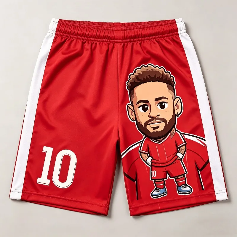 2026 Summer 3D Printing # 10 Neymar Football Shorts for Adults Children Leisure Sports Daily Exercise Competition Casual Shorts
2026 Summer 3D Printing # 10 Neymar Football Shorts for Adults Children Leisure Sports Daily Exercise Competition Casual Shorts