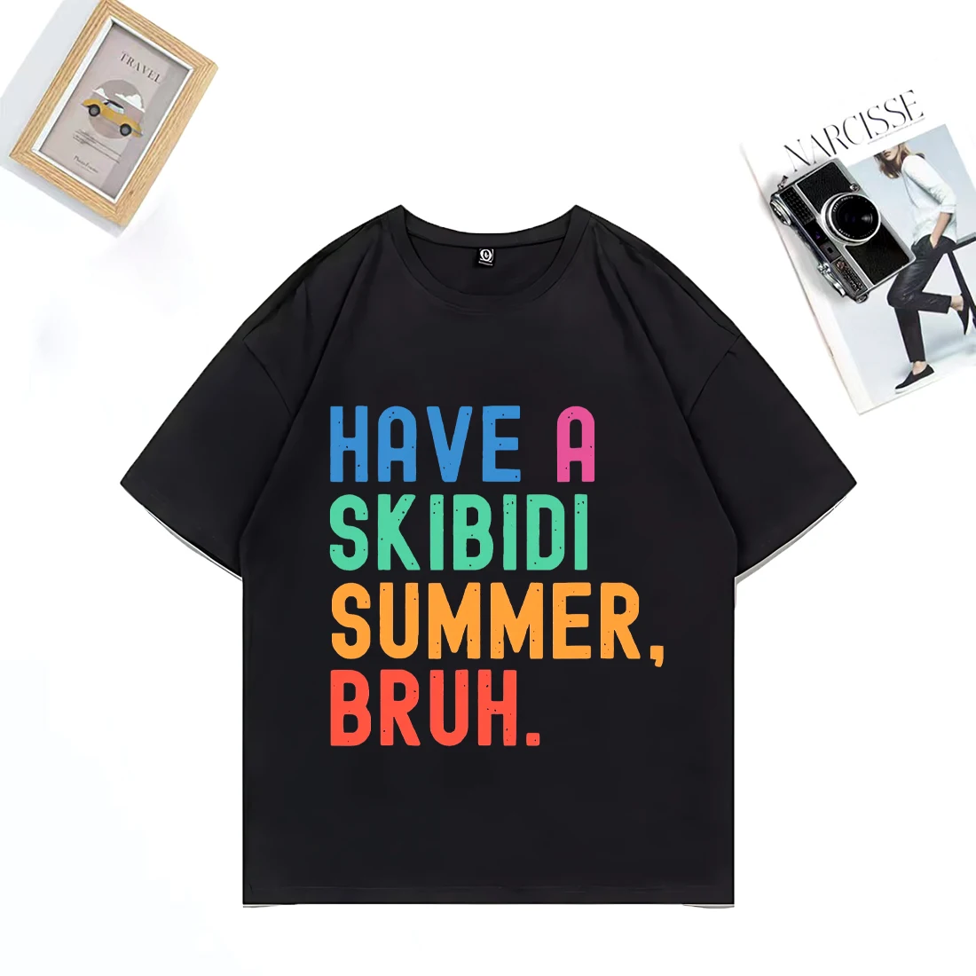 Have A Skibidi Summer Bruh print T shirt Men Women NEW Street Hip Hop Fashion Oversized 100% Cotton short sleeve Unisex T-shirts
Have A Skibidi Summer Bruh print T shirt Men Women NEW Street Hip Hop Fashion Oversized 100% Cotton short sleeve Unisex T-shirts