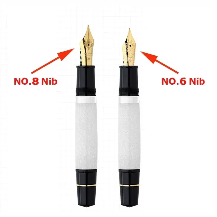 For Majohn P139 Piston Resin Fountain Pen #6 #8 EF/F/M Nib All Brass Piston System Large Capacity Writing Gift Pen
For Majohn P139 Piston Resin Fountain Pen #6 #8 EF/F/M Nib All Brass Piston System Large Capacity Writing Gift Pen