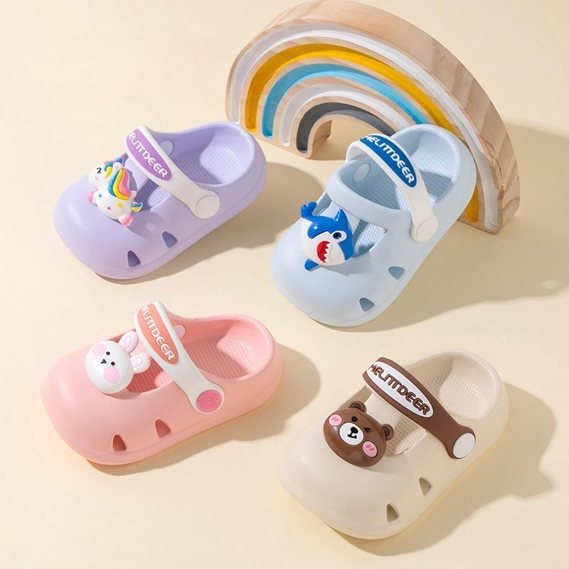 Summer Designer Sandals Beach Water Shoes Non-slip Breathable Children Slippers Cute Cartoon Soft-soled Kids Sandals
Summer Designer Sandals Beach Water Shoes Non-slip Breathable Children Slippers Cute Cartoon Soft-soled Kids Sandals
