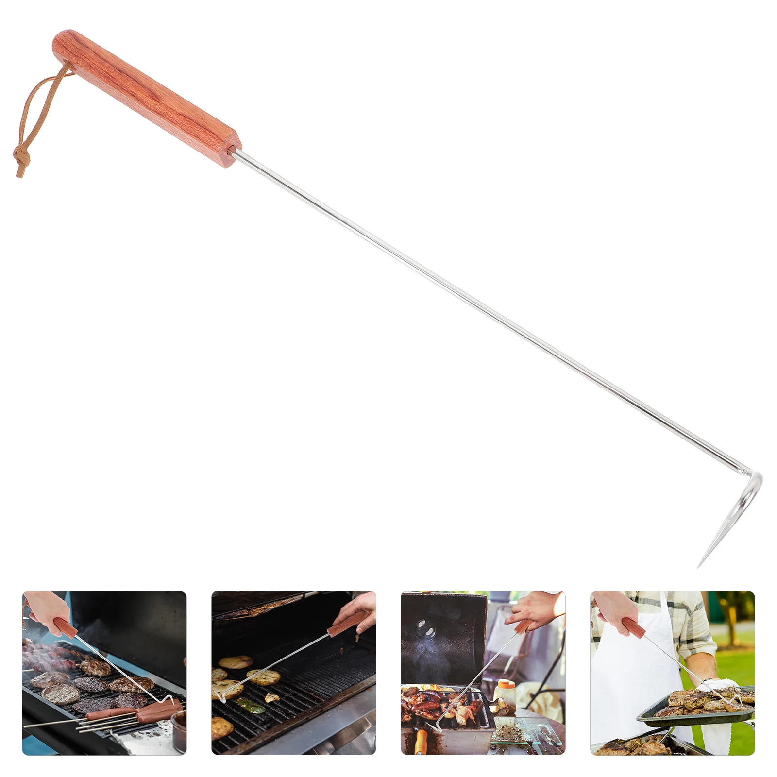 Stainless Steel Bacon Hook Grill Hooks for Cook Flipper Meat Hanging Butchering Equipment
Stainless Steel Bacon Hook Grill Hooks for Cook Flipper Meat Hanging Butchering Equipment