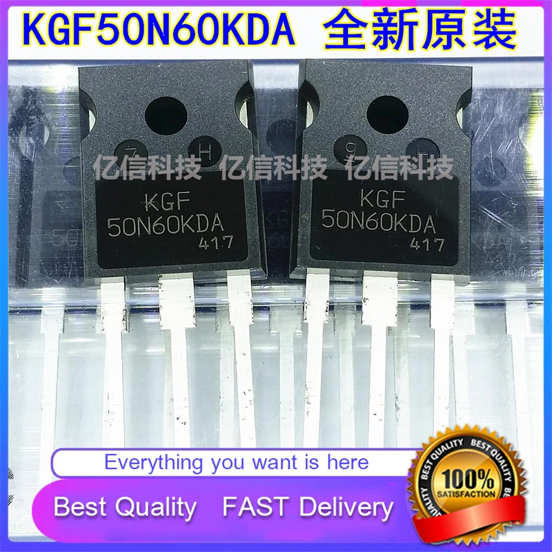 5 шт./лот, новый оригинальный полевой транзистор KGF50N60KDA IGBT 50A600V TO3P, хорошее качество на складе
5 шт./лот, новый оригинальный полевой транзистор KGF50N60KDA IGBT 50A600V TO3P, хорошее качество на складе