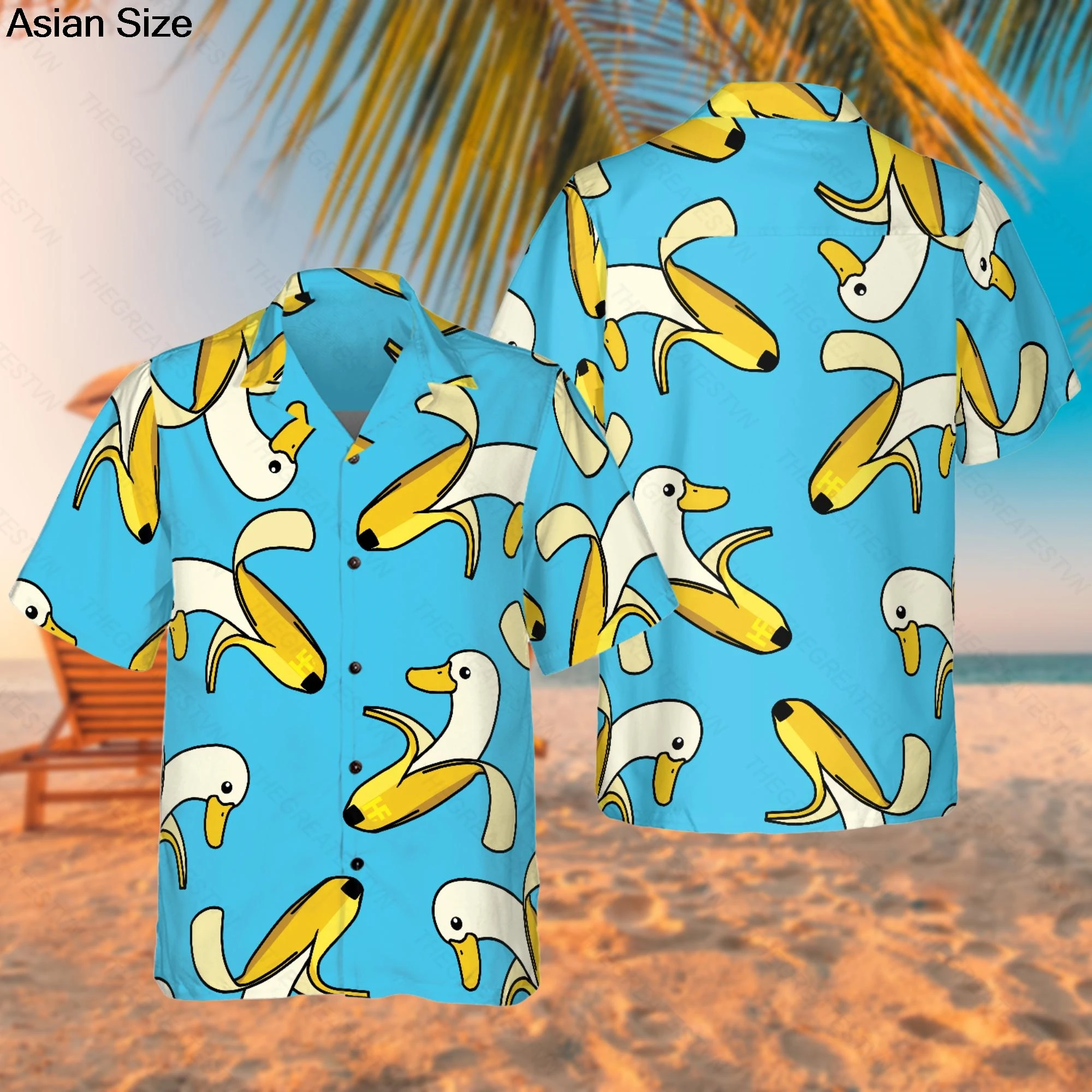 Funny Cute Banana Duck Hawaii Shirt For Men Women Aloha Shirt, Summer Beach Vibes Shirt, Duck Lovers Shirt, Fruit Button Shirt
Funny Cute Banana Duck Hawaii Shirt For Men Women Aloha Shirt, Summer Beach Vibes Shirt, Duck Lovers Shirt, Fruit Button Shirt
