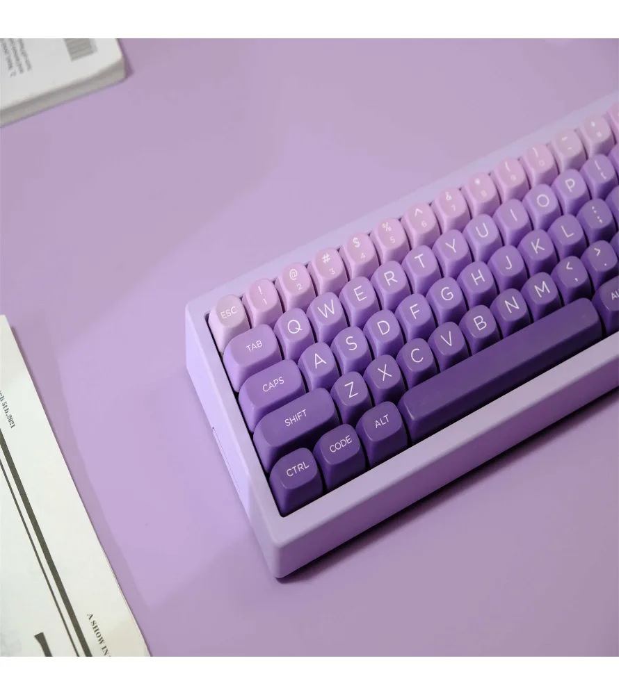 Ziqi Donglai GMK keycap 126 keys PBT material MOA highly sublimation process is suitable for a variety of mechanical keyboards
Ziqi Donglai GMK keycap 126 keys PBT material MOA highly sublimation process is suitable for a variety of mechanical keyboards