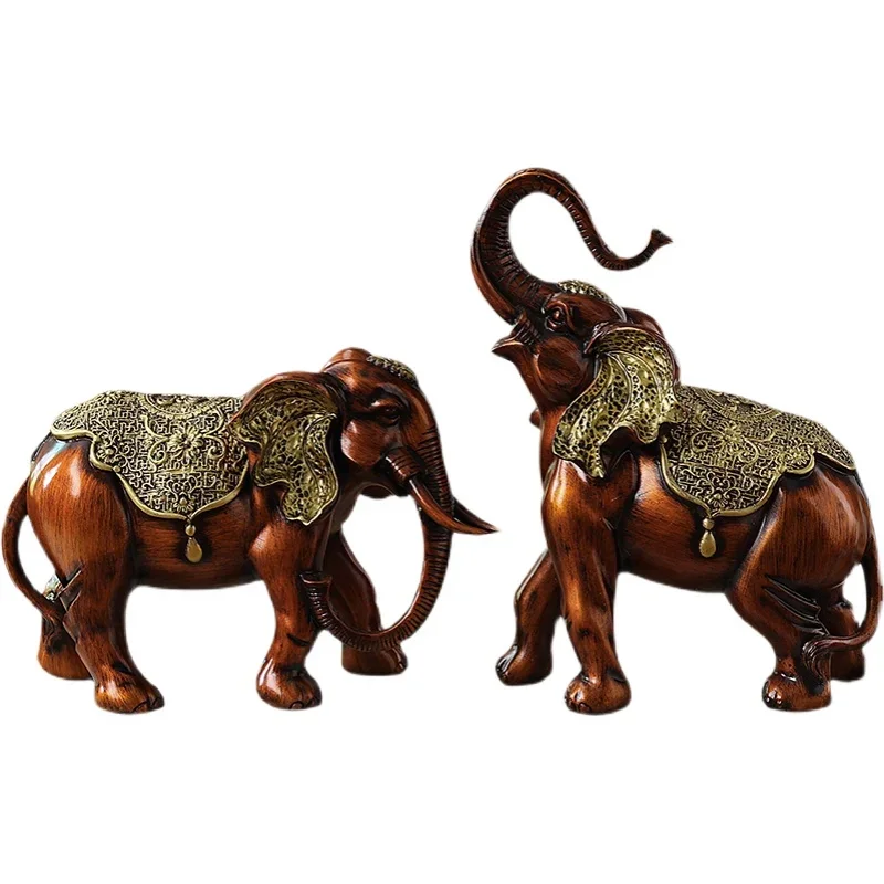 Fortune Bring Elephant Decoration a Pair Large Size Retro Luxury Hallway TV Cabinet Decoration Opening Gift
Fortune Bring Elephant Decoration a Pair Large Size Retro Luxury Hallway TV Cabinet Decoration Opening Gift