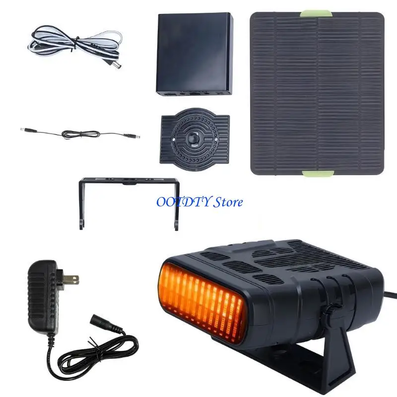 367A Solar Powered Heater for Chicken Coops Greenhouse and Pet House Vehicle Warmer
367A Solar Powered Heater for Chicken Coops Greenhouse and Pet House Vehicle Warmer
