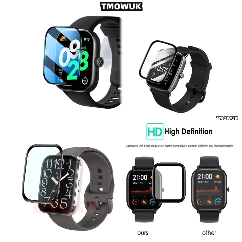 For Amazfit BIP 3 5 6 U Pro Active Unity GTS 2E 2 3 4 MINI - Anti - Microbial Soft Flexible Screen Protective Film - 3D Curved F
For Amazfit BIP 3 5 6 U Pro Active Unity GTS 2E 2 3 4 MINI - Anti - Microbial Soft Flexible Screen Protective Film - 3D Curved F