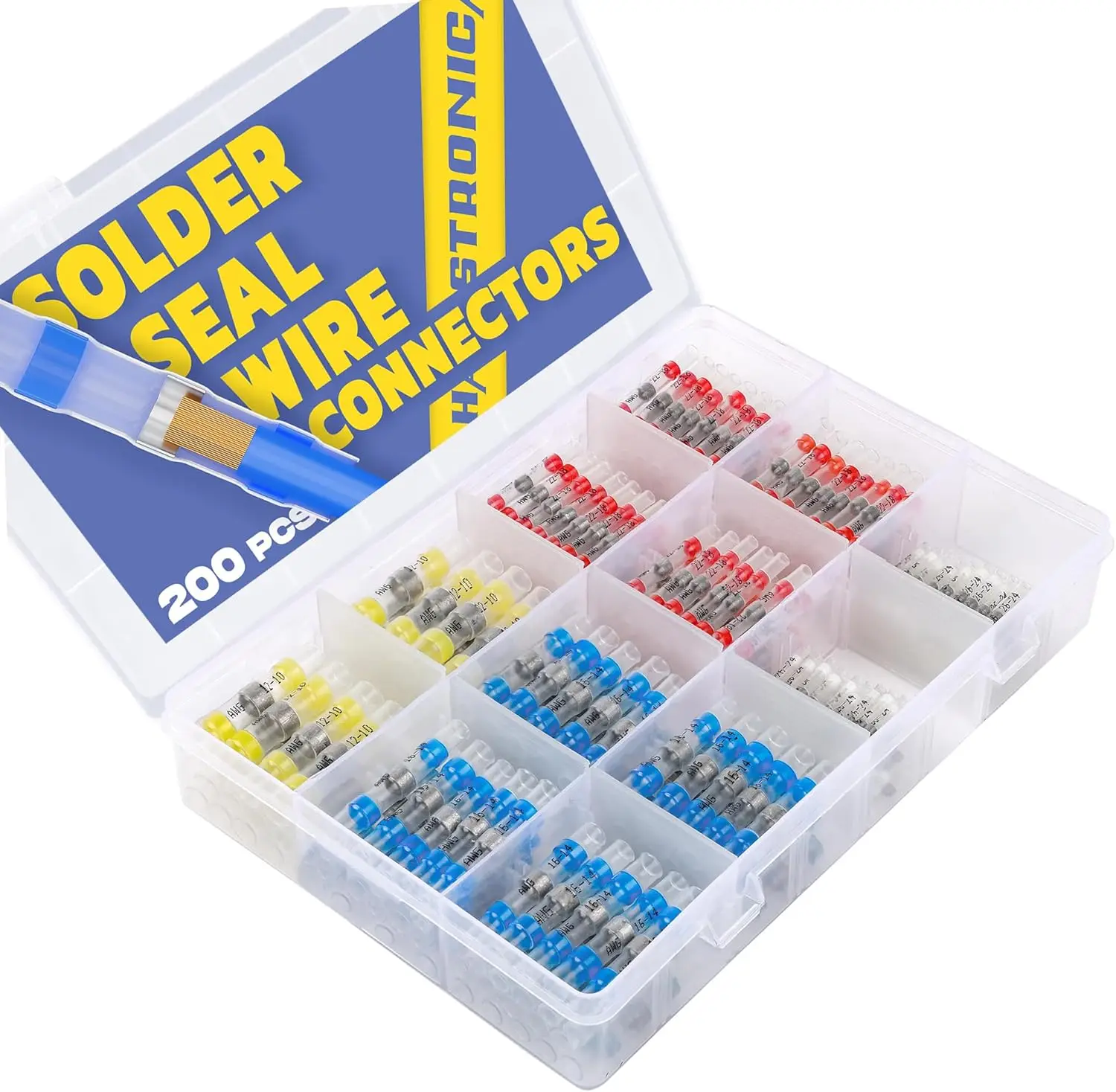 200 шт., соединители для проводов с паяным уплотнением, самопайка, термоусадочный стыковый соединитель, рукав для припоя, водонепроницаемая изолированная электрическая прикладка
200 шт., соединители для проводов с паяным уплотнением, самопайка, термоусадочный стыковый соединитель, рукав для припоя, водонепроницаемая изолированная электрическая прикладка