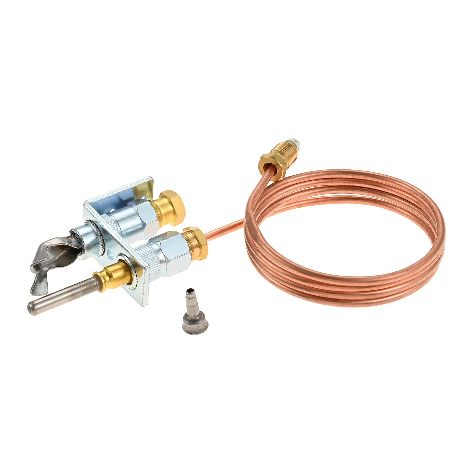 Q314A4586 Pilot Burner with Thermocouple Fit for Honeywell Pilot NG and LP Orifice Gas Pilot Burner for Furnaces Water Heaters
Q314A4586 Pilot Burner with Thermocouple Fit for Honeywell Pilot NG and LP Orifice Gas Pilot Burner for Furnaces Water Heaters