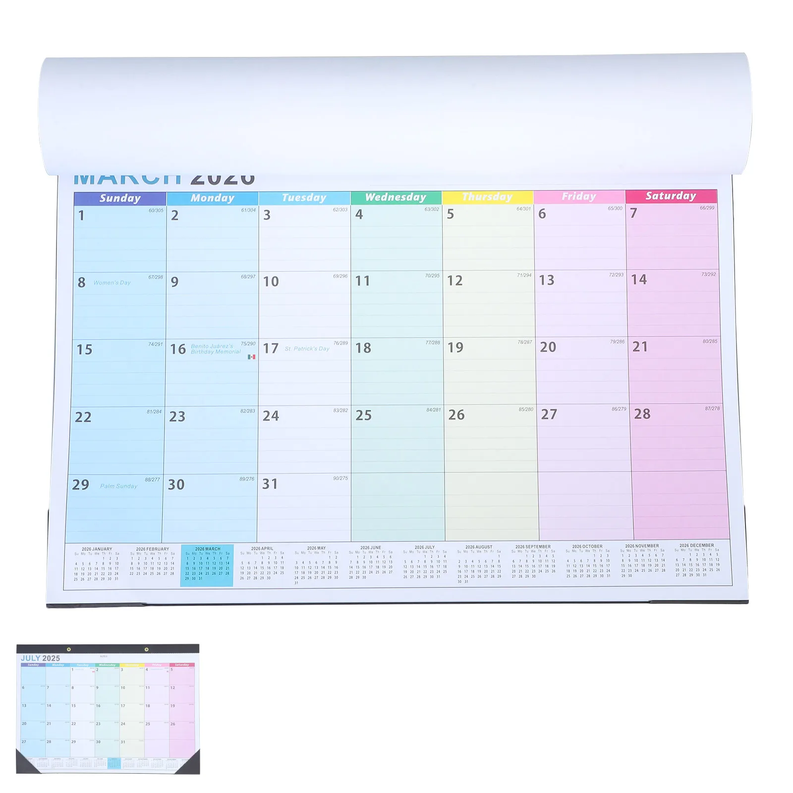 18pcs 2025-2026 Wall Calendar Large Monthly Design Paper Family Office Academic Year Planner Spiral Flip Desk Classroom
18pcs 2025-2026 Wall Calendar Large Monthly Design Paper Family Office Academic Year Planner Spiral Flip Desk Classroom