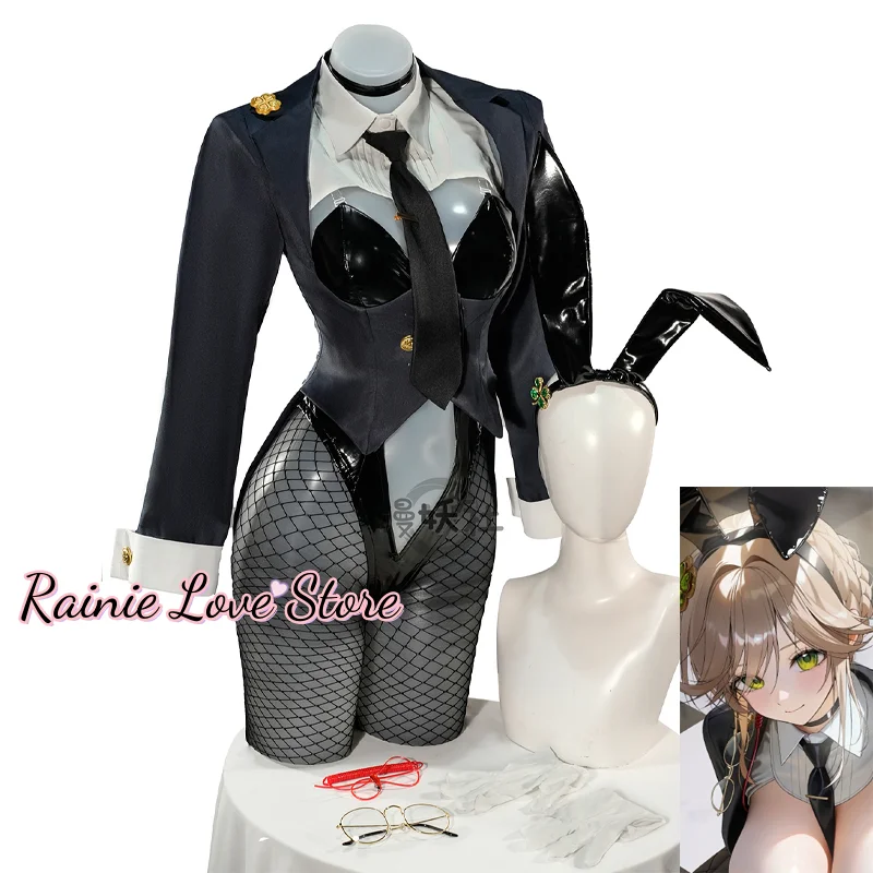 Game Nikke Ade Cosplay Costume Goddess Ade Bunny Girl Agent Bunny For Hallowmas Party Adult Women Role Play Uniform
Game Nikke Ade Cosplay Costume Goddess Ade Bunny Girl Agent Bunny For Hallowmas Party Adult Women Role Play Uniform