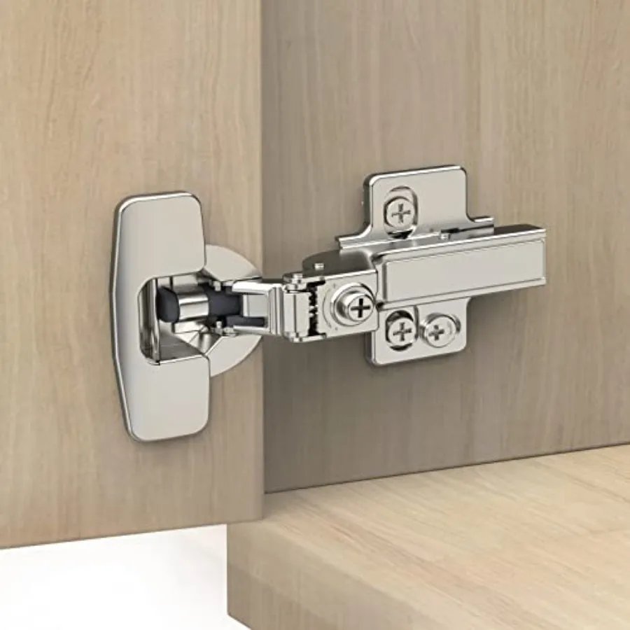 Frameless Soft Close Concealed European Hinges, Self Closing Satin Nickel, 105 ° Open Angle 4D Adjustment, Speed Control, Clip
Frameless Soft Close Concealed European Hinges, Self Closing Satin Nickel, 105 ° Open Angle 4D Adjustment, Speed Control, Clip