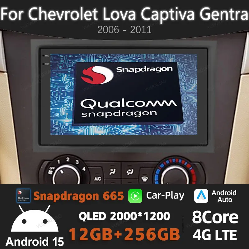 Android 15 Car Radio For Chevrolet Lova Captiva Gentra Aveo Epica 2006 - 2011 BT GPS NAVI 4G WIFI Multimedia Video Player 2DIN
Android 15 Car Radio For Chevrolet Lova Captiva Gentra Aveo Epica 2006 - 2011 BT GPS NAVI 4G WIFI Multimedia Video Player 2DIN