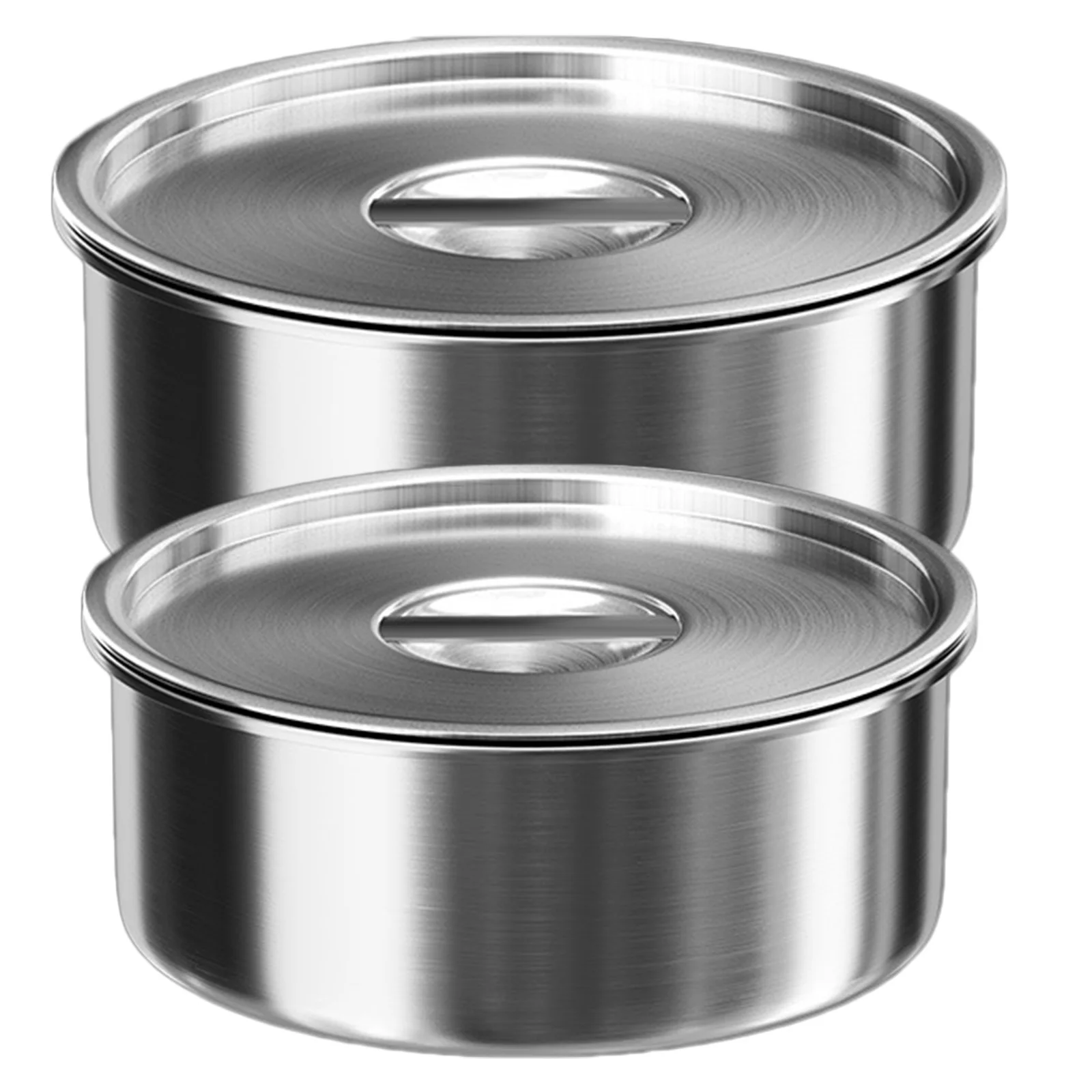 2pcs Stainless Steel Steamed Egg Bowl With Lid Round Soup Noodle Bowl For Vegetable Steamer Rice Cooking Microwave Safe
2pcs Stainless Steel Steamed Egg Bowl With Lid Round Soup Noodle Bowl For Vegetable Steamer Rice Cooking Microwave Safe