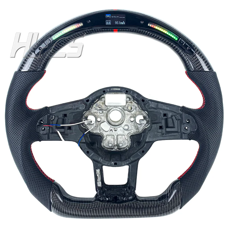 LED Forged Carbon Fiber Steering Wheel for VW GOLF GTI SCIROCCO Lamando CC Steering WheelWithout airbags
LED Forged Carbon Fiber Steering Wheel for VW GOLF GTI SCIROCCO Lamando CC Steering WheelWithout airbags