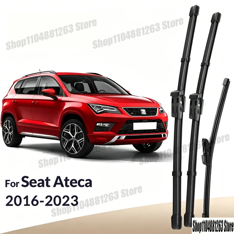 Front&Rear Wiper Blades For Seat Ateca 2016-2023 2017 2018 2019 2020 2021 Wiper Windshield Windscreen Window Brushes 26"+18"+11"
Front&Rear Wiper Blades For Seat Ateca 2016-2023 2017 2018 2019 2020 2021 Wiper Windshield Windscreen Window Brushes 26"+18"+11"