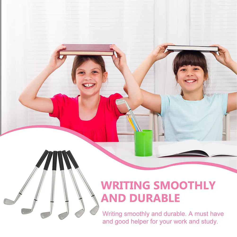 5Pcs Golf Club Ballpoint Pen Set Novelty Metal Pens for Desktop Putting Office Gifts Souvenirs Fun Gift for Golfing Enthusiasts
5Pcs Golf Club Ballpoint Pen Set Novelty Metal Pens for Desktop Putting Office Gifts Souvenirs Fun Gift for Golfing Enthusiasts