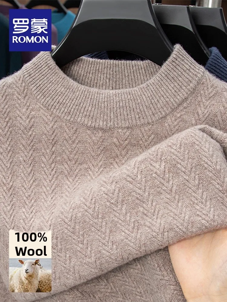 00% чистая шерсть Thiened f Вязаный шерстяной свитер с высоким воротником для мужчин среднего и молодежи зимнего повседневного комфорта Sle...
00% чистая шерсть Thiened f Вязаный шерстяной свитер с высоким воротником для мужчин среднего и молодежи зимнего повседневного комфорта Sle...