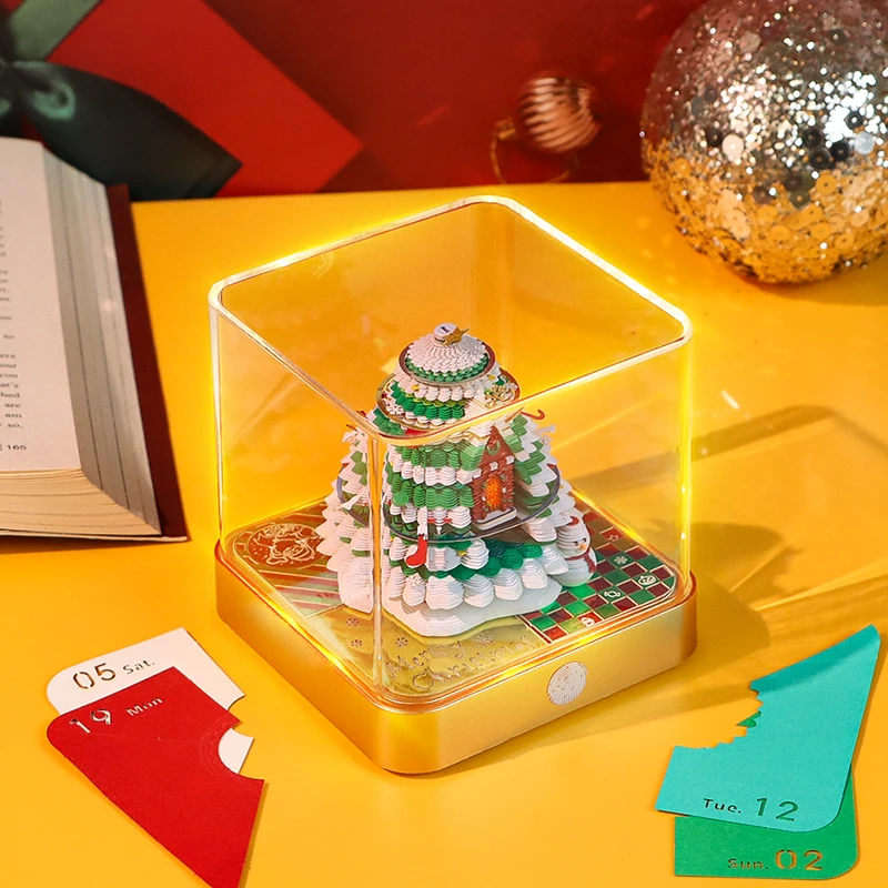 3D Calendar Paper Art Christmas Tree Block Custom Memo Pad Paper Block Sticker 3D Sticky Notes 3D Calendar Novelty Gifts
3D Calendar Paper Art Christmas Tree Block Custom Memo Pad Paper Block Sticker 3D Sticky Notes 3D Calendar Novelty Gifts