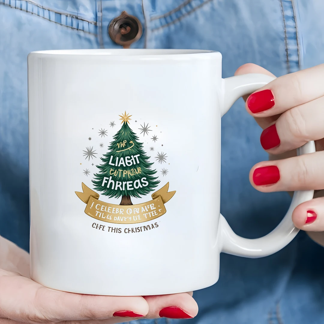 11oz Christmas Tree Mug Kids Cold & Hot Drink Cup Christmas Gift Family & Office Cup
11oz Christmas Tree Mug Kids Cold & Hot Drink Cup Christmas Gift Family & Office Cup