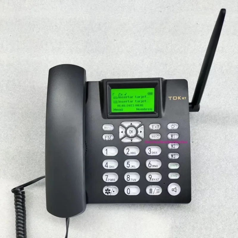 Беспроводная карта GSM 2G поддерживает многоязычную SIM-карта с двумя картами, домашний стационарный телефон с фиксированной линией
Беспроводная карта GSM 2G поддерживает многоязычную SIM-карта с двумя картами, домашний стационарный телефон с фиксированной линией