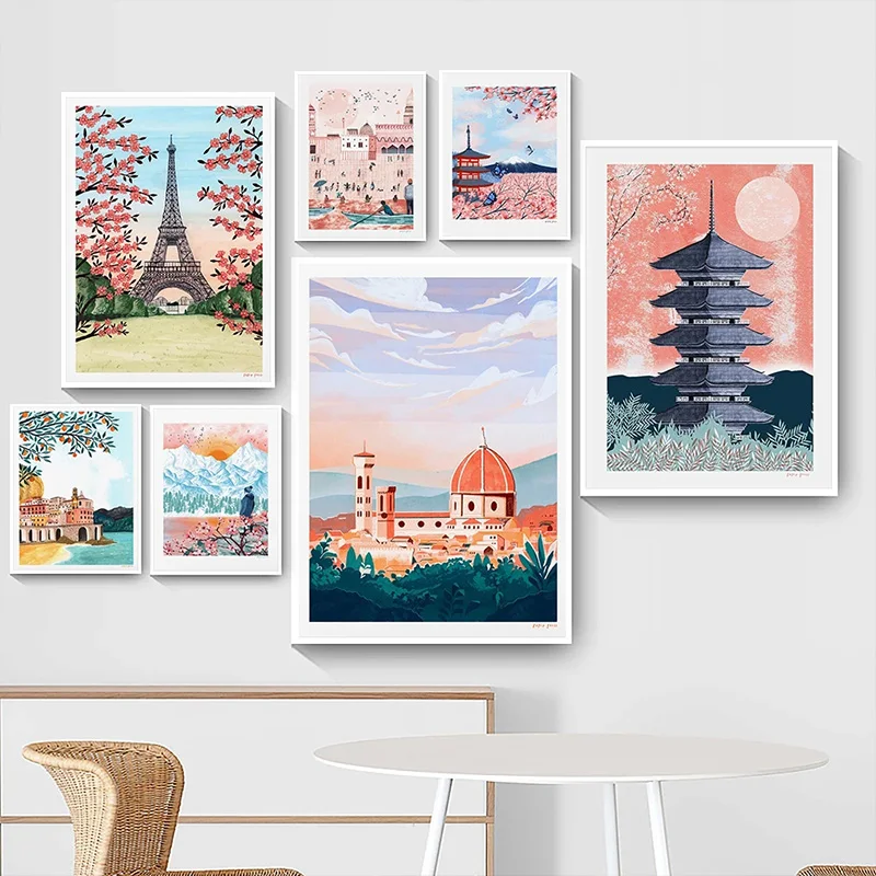 Japanese Temple Zen Art Poster Classic Travel Landscape Wall Canvas Painting And Print Cathedral Italy Coast Room Home Decor
Japanese Temple Zen Art Poster Classic Travel Landscape Wall Canvas Painting And Print Cathedral Italy Coast Room Home Decor