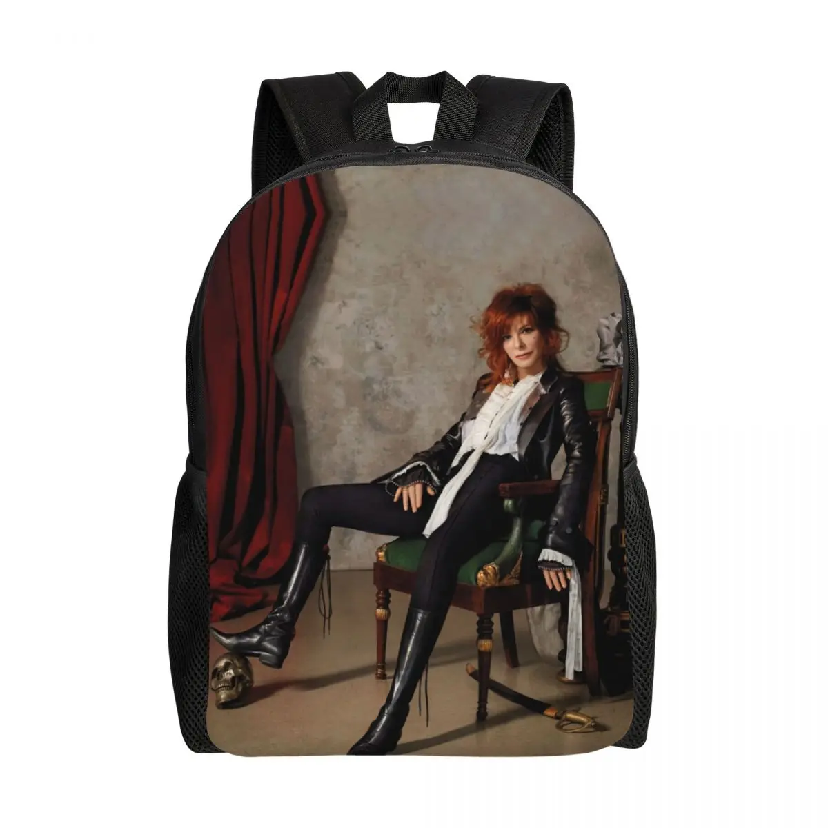 Mylene Farmer Backpack for Men Women College School Students Bookbag Fits 15 Inch Laptop French Singer Bags
Mylene Farmer Backpack for Men Women College School Students Bookbag Fits 15 Inch Laptop French Singer Bags