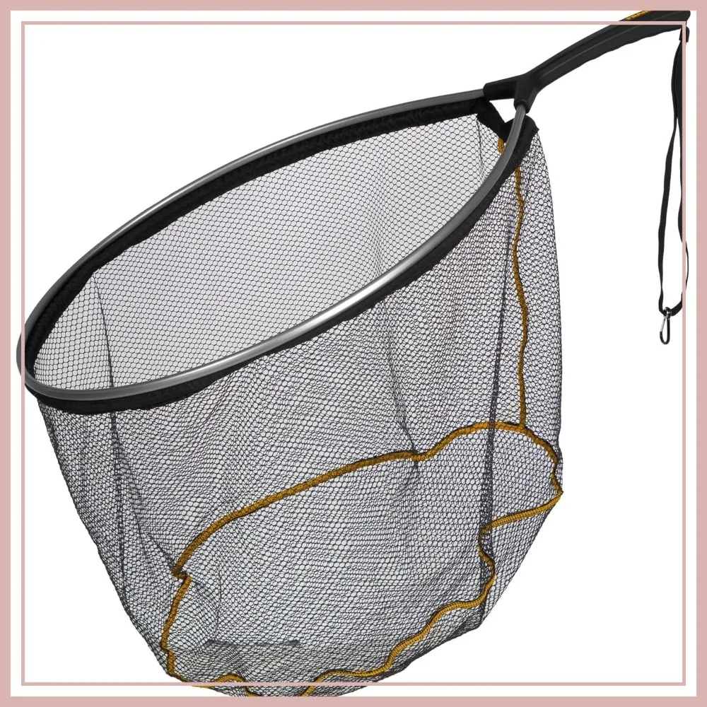 Floating Trout Net for Catch and Release, Lightweight Fishing Net with Soft Mesh
Floating Trout Net for Catch and Release, Lightweight Fishing Net with Soft Mesh