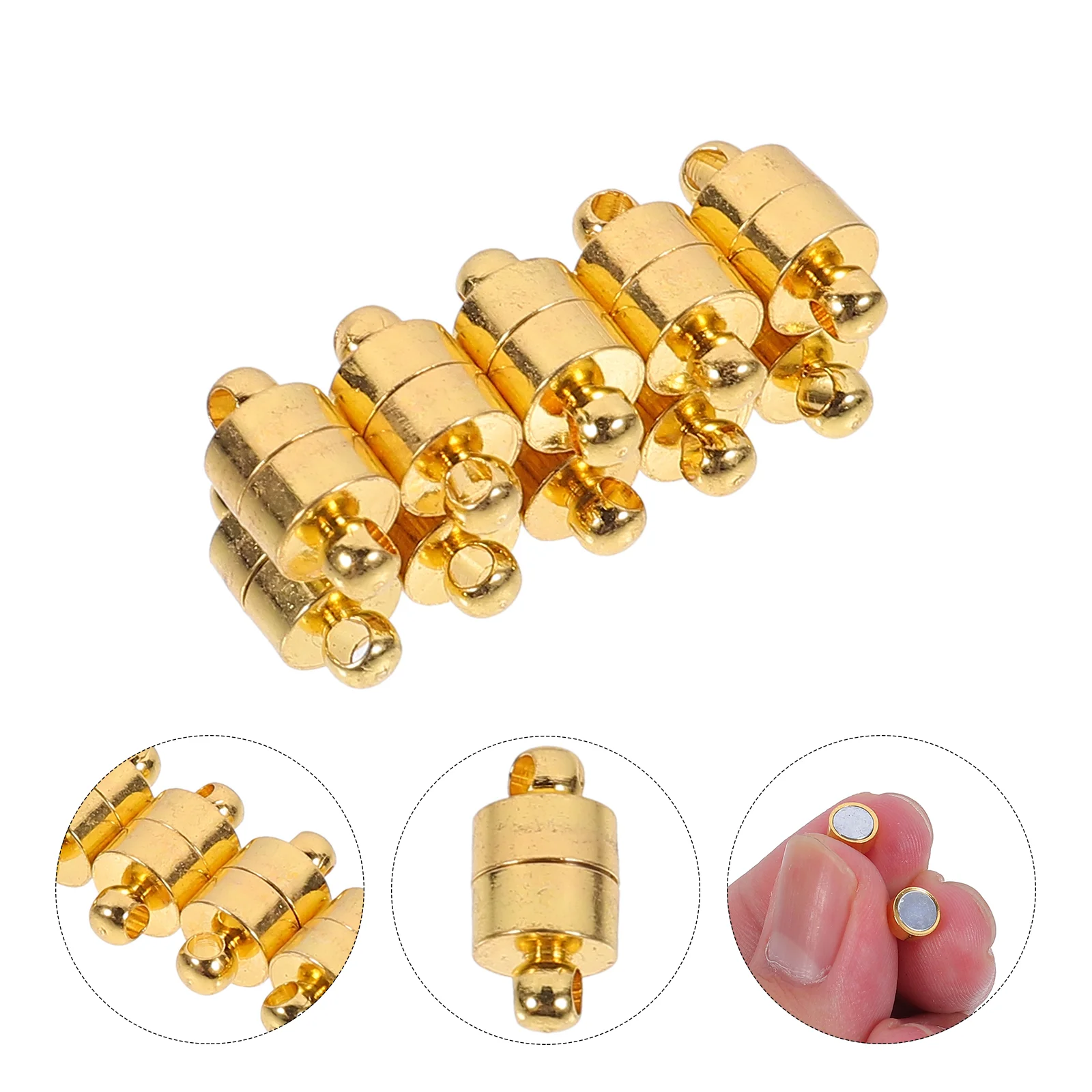 10 Pairs Magnetic Necklace Bracelet Clasps for Jewelry Making Clasp Converter magnetic clasp necklace clasp
10 Pairs Magnetic Necklace Bracelet Clasps for Jewelry Making Clasp Converter magnetic clasp necklace clasp