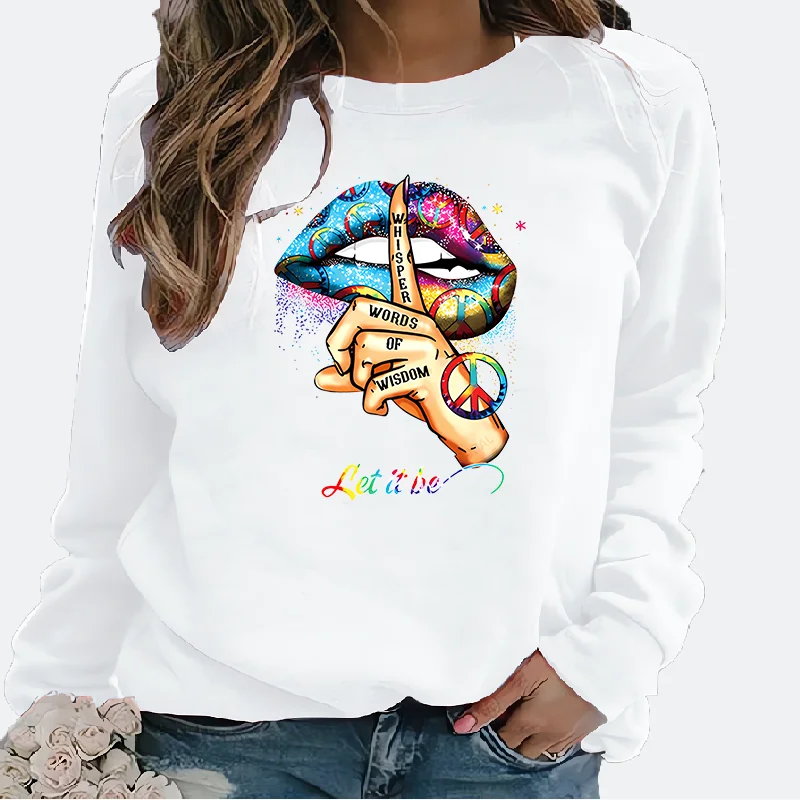 Women's Slim-fit Hoodie Fashion Print Lip Print Long Sleeve Hoodie Sweatshirts Streetwear Women Sweatshirt
Women's Slim-fit Hoodie Fashion Print Lip Print Long Sleeve Hoodie Sweatshirts Streetwear Women Sweatshirt