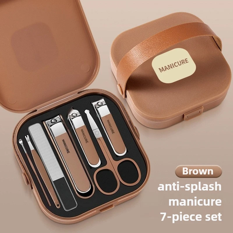 7 Pcs Manicure Kit Stainless Steel Sharp Durable All in One Nail Tools Portable Nail Clipper Set Multi Functional Sharp
7 Pcs Manicure Kit Stainless Steel Sharp Durable All in One Nail Tools Portable Nail Clipper Set Multi Functional Sharp