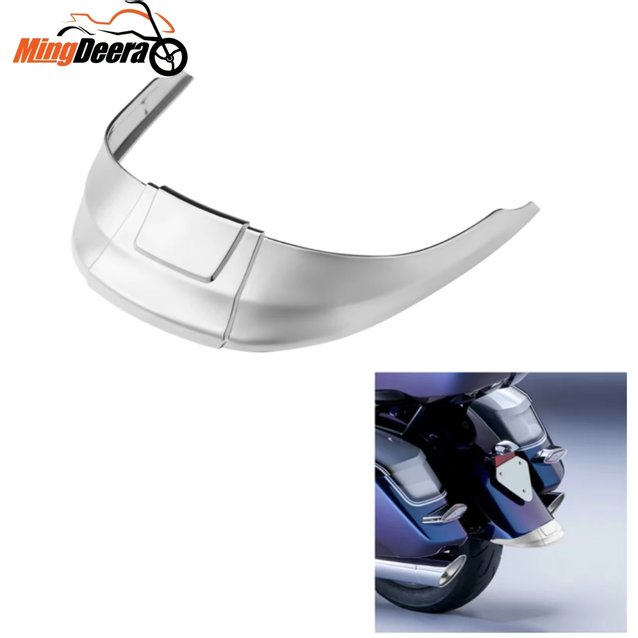Chrome Rear Fender Mudguard Extension Fit For BMW R18B R18 Transcontinental 2021-2025 Motorcycle Accessories
Chrome Rear Fender Mudguard Extension Fit For BMW R18B R18 Transcontinental 2021-2025 Motorcycle Accessories