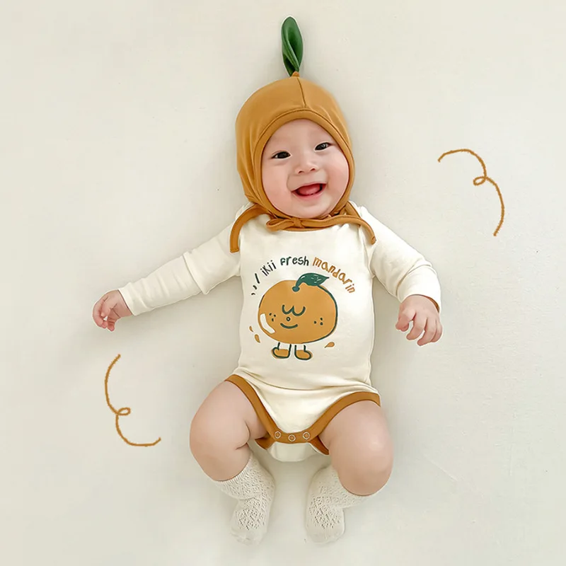 Baby Bag Fart Clothes Class A Pure Cotton Baby Clothes Infants and Young Children Long Sleeved Crawling Clothes Jumpsuit
Baby Bag Fart Clothes Class A Pure Cotton Baby Clothes Infants and Young Children Long Sleeved Crawling Clothes Jumpsuit