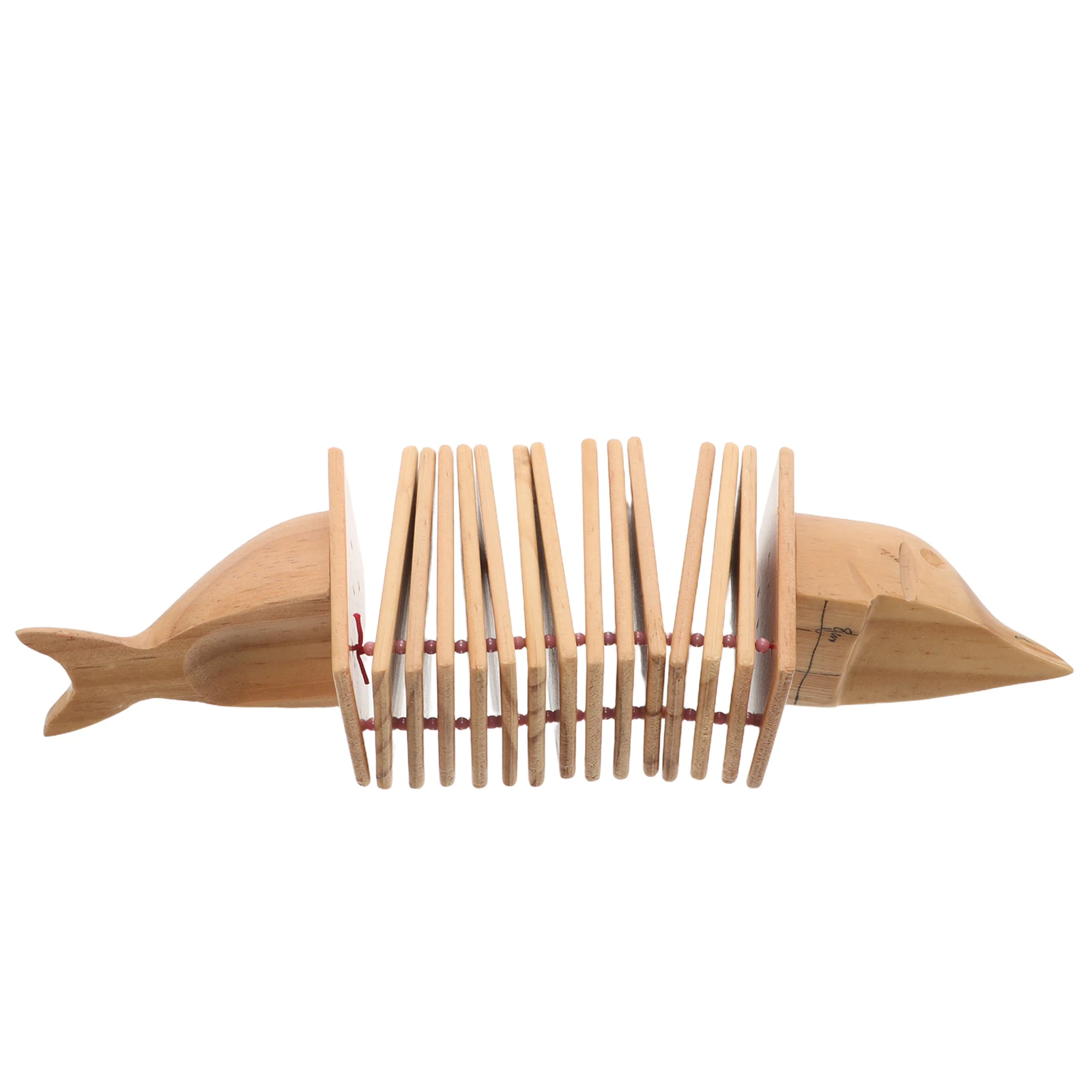 Wooden Dolphin Clapper Preschool Musical Instrument Unique Design Smooth Touch Clear Sound Durable Percussion
Wooden Dolphin Clapper Preschool Musical Instrument Unique Design Smooth Touch Clear Sound Durable Percussion