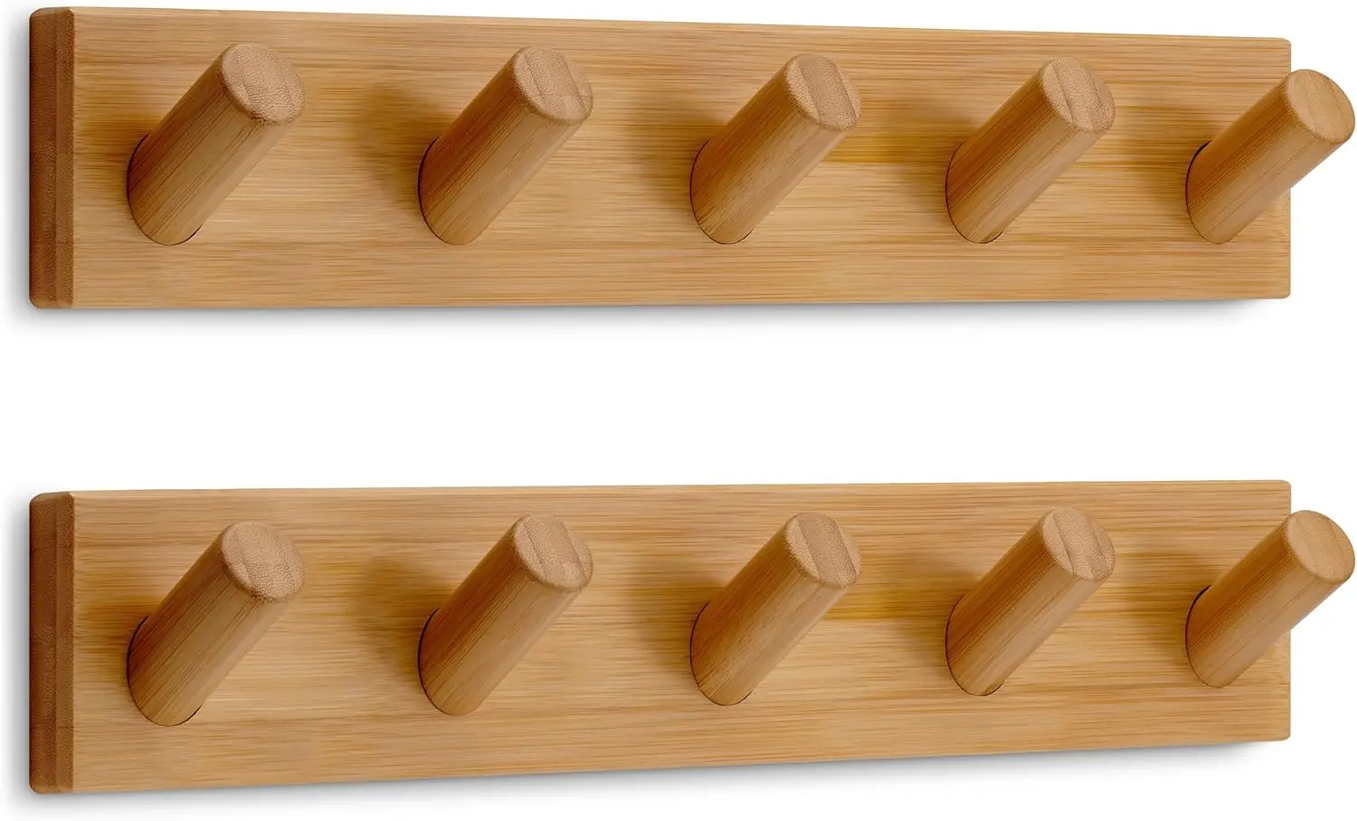 Wall Mounted Coat Rack with 5 Heavy-Duty Hooks, 16.5" Wooden Wall Hook Rack for Entryway and Hallway
Wall Mounted Coat Rack with 5 Heavy-Duty Hooks, 16.5" Wooden Wall Hook Rack for Entryway and Hallway