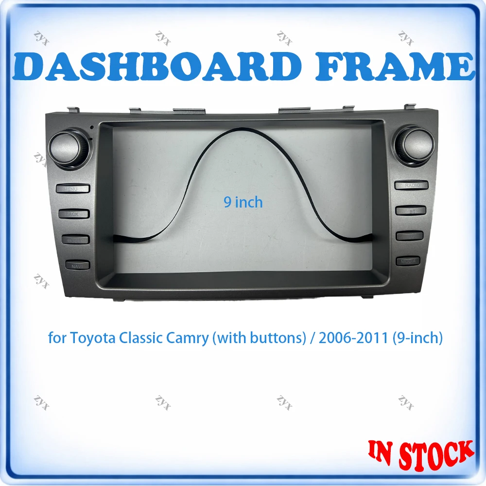 Рамка для автомагнитолы Toyota Camry Classic 2006-2011, 9 дюймов, с кнопками и проводкой для стереосистемы
Рамка для автомагнитолы Toyota Camry Classic 2006-2011, 9 дюймов, с кнопками и проводкой для стереосистемы